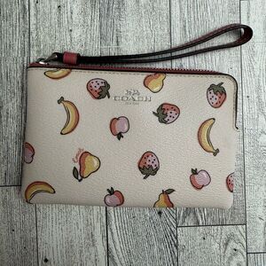Coach Fruit Wristlet NWOT